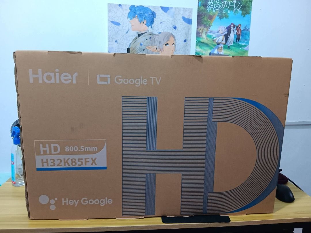 HAIER SMART TV (Category: TV Consoles) located in Caloocan City. Submitted by happydragon-bd9d (Listing ID 1463300370, Image 1). Description: FOR SALE: HAIER GOOGLE H32K85FX 32" SMART TV 📣 📺 Haier Google TV H32K85FX ✅ 32-inch Google TV ✅ HD Resolution ✅ Netflix & YouTube ✅ Google Play Store ✅ Built-in Chromecast ✅ Bluetooth ✅ HDR / Dolby Audio ✅ 3 HDMI ports ✅ Complete with remote Reason for sale: Company incentive, hindi magagamit. 📍 Location