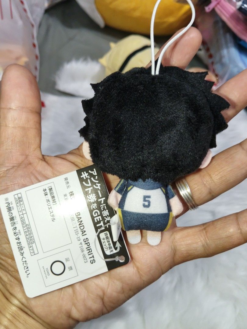 Haikyuu Akaashi keychain strap (Category: Character Goods) located in San Marcelino. Submitted by cmplushies (Listing ID 1463197151, Image 2). Description: .