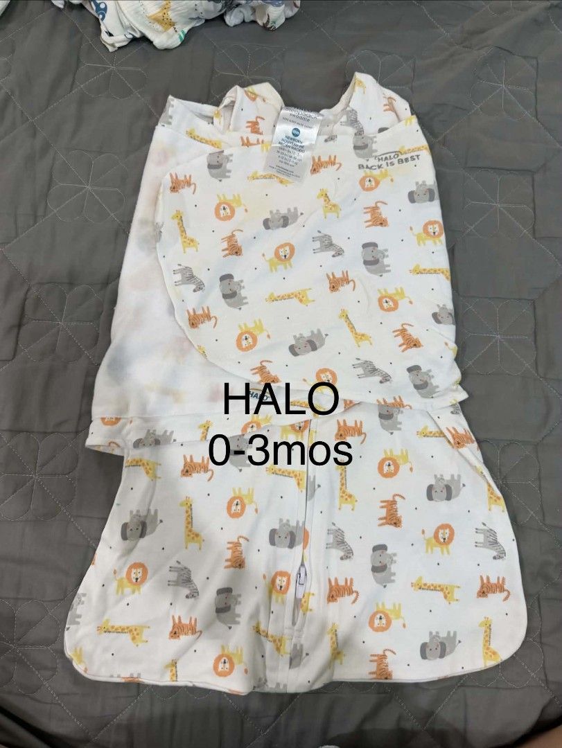 HALO Sleepsack Swaddle 0-3 months (Category: Babies & Kids Fashion) located in Manila. Submitted by iiivvvyyy02127 (Listing ID 1463165827, Image 1). Description: .