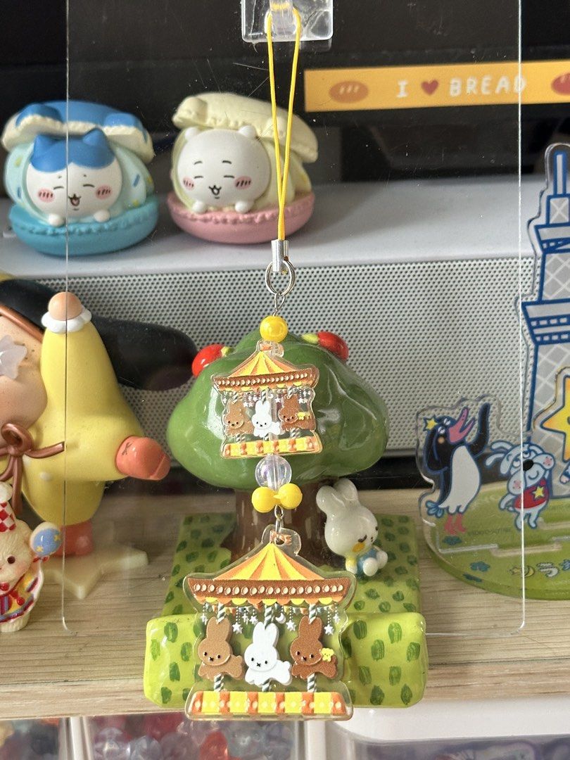 Handmade Miffy Merry go round Phone Charm (Category: Character Goods) located in Cainta. Submitted by pomocha (Listing ID 1463248522, Image 1). Description: 🍀Please read before ordering🍀 🍎These charms are handmade by me 🍎When being delivered to you they will be packed with care with proper packaging (plastic and paper backing) for your charm 🫶 🍎There is usually no duplicates of each charm, so don’t hesitate because i will most likely never 