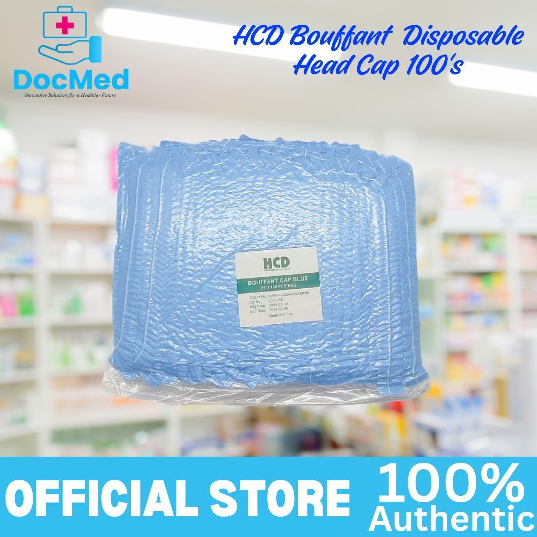 HCD Bouffant Disposable Head Cap 100's Blue (Category: Looking For) located in Quezon City. Submitted by zee_010200 (Listing ID 1463207260, Image 2). Description: - 100 pieces of blue disposable bouffant head caps - Brand: HCD - Ideal for keeping hair contained - Suitable for various settings - 100% authentic product.