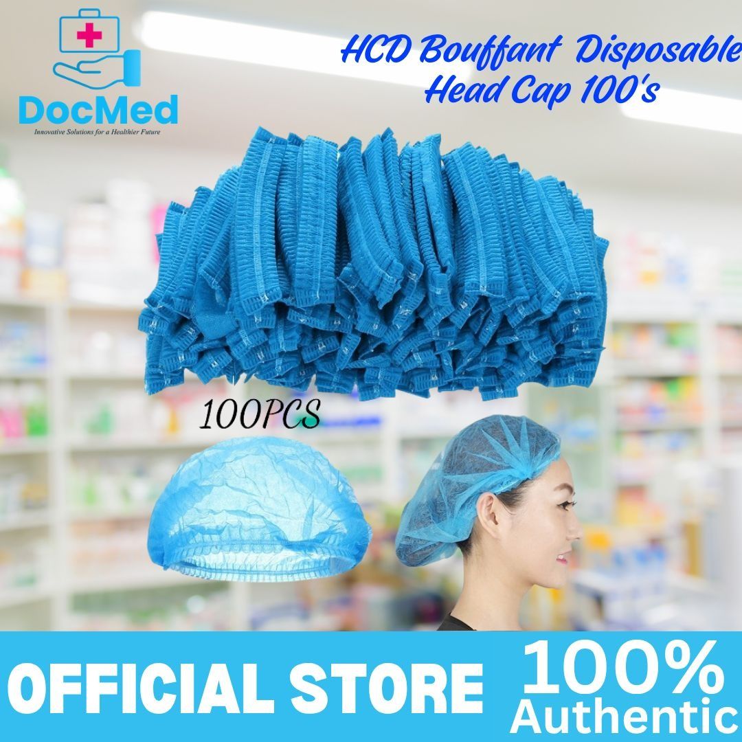 HCD Bouffant Disposable Head Cap 100's Blue (Category: Looking For) located in Quezon City. Submitted by zee_010200 (Listing ID 1463207260, Image 1). Description: - 100 pieces of blue disposable bouffant head caps - Brand: HCD - Ideal for keeping hair contained - Suitable for various settings - 100% authentic product.