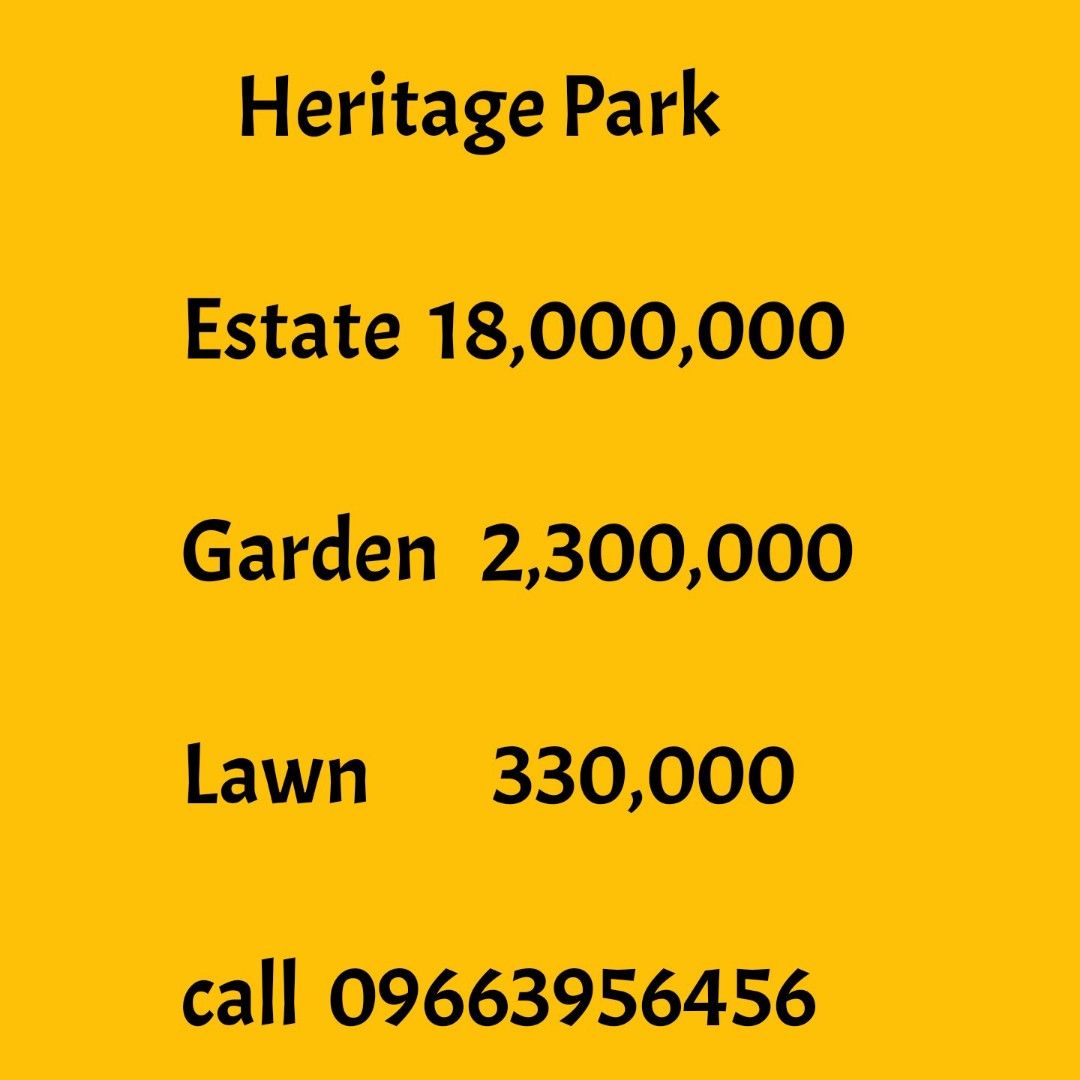 Heritage Park (Category: Memorial Lot) located in Manila. Submitted by 09663956456 (Listing ID 1463153955, Image 1). Description: Heritage Park Fort Bonifacio Taguig Estate P 18,000,000 Garden P 2,300,000 Lawn P 330,000 Call +63 966 3956 456.