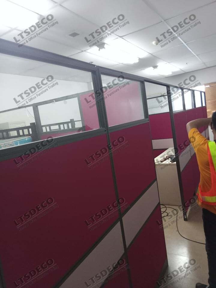 HIGH PANEL DIVIDER WITH GLASS OFFICE PARTITION (Category: Office Furniture & Fixtures) located in Quezon City. Submitted by shane.41412f (Listing ID 1463176172, Image 2). Description: " PRICE MAY VARY DEPENDING ON SIZE, MATERIAL, AND CUSTOMIZATION. " --PRICE IS POSTING PURPOSES ONLY!! ✅ INQUIRE NOW! Hi! Are you looking for MODULAR WORKSTATION OFFICE PARTITION, ACCORDION WALL AND DOOR PARTITION, TOILET/URINAL PARTITION and OFFICE FURNITURE SUPPLIE