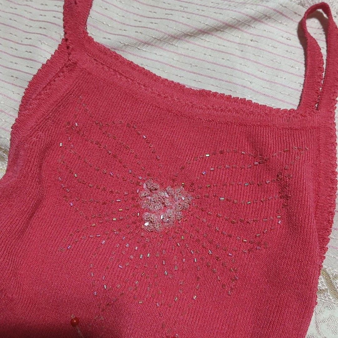HOT PINK BEADED TOP (Category: Sleeveless) located in Davao. Submitted by lavinia.finds (Listing ID 1463320655, Image 2). Description: ˚₊‧꒰ა 🌸 ໒꒱ ‧₊˚ ♡ 6t𝐇 𝐂𝐎𝐋𝐋𝐄𝐂𝐓𝐈𝐎𝐍 ♡ Thank you for checking out my fifth collection! 🌸🍀🐞 A little mix of Y2K pieces, cute finds & random gems carefully picked for you! 💗🦋🍃 🌸 𝑯𝒐𝒘 𝒕𝒐 𝑪𝒍𝒂𝒊𝒎 Comment: ୨୧ Mine ୨୧ Steal ୨୧ Grab = place your bid at the posted grab price ୨୧ Claim = automatically y