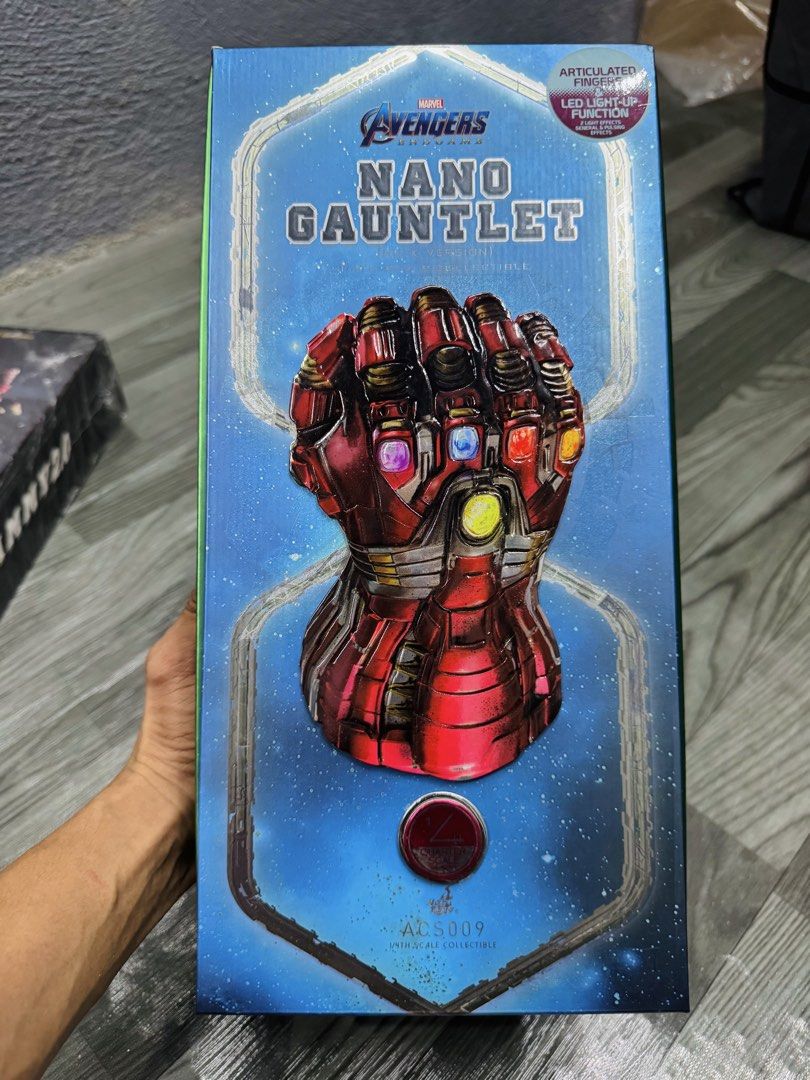 Hot toys Endgame Ironman Gauntlet (Category: Figurines & Statues) located in Paranaque City. Submitted by icko007 (Listing ID 1463151994, Image 1). Description: Hot toys Endgame Ironman Gauntlet Price 4.8k Only Last Price Dibs now pay now / No Rush Shipping ‼️ Location Paranaque Payment Gcash/Bpi Shipping Lalamove/Lbc Buyers Risk / Fee ‼️Seller is not responsible for: lost, stolen, or damaged packages..