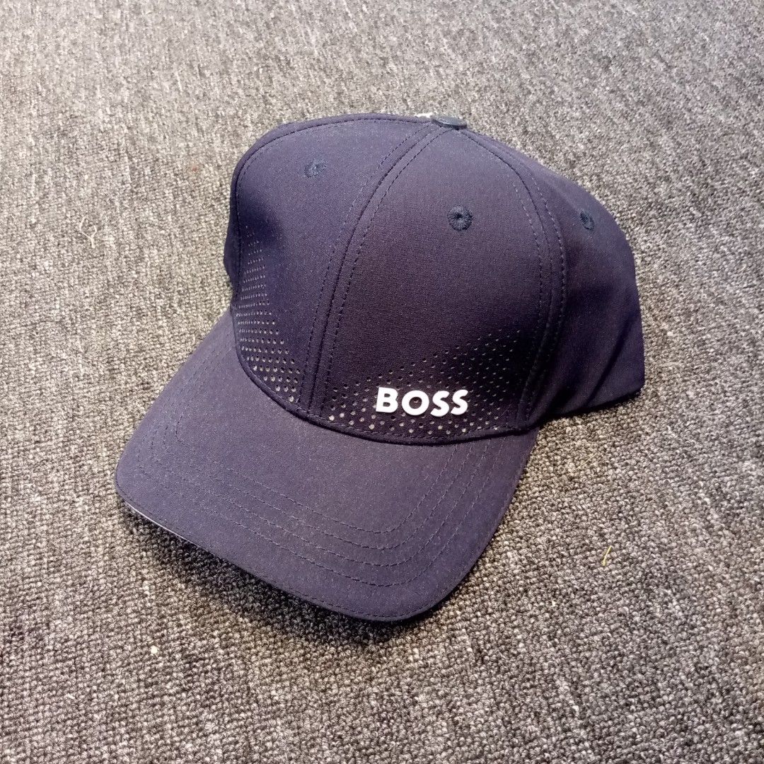 Hugo Boss Navy Blue Baseball Cap (Category: Caps & Hats) located in Manila. Submitted by pablopresk0. (Listing ID 1463275150, Image 1). Description: FOR SALE🧢 EXCELLENT CONDITION✅ MANILA LOCATION📍 JNT/LBC/LALAMOVE📦 PM IF INTERESTED📩.