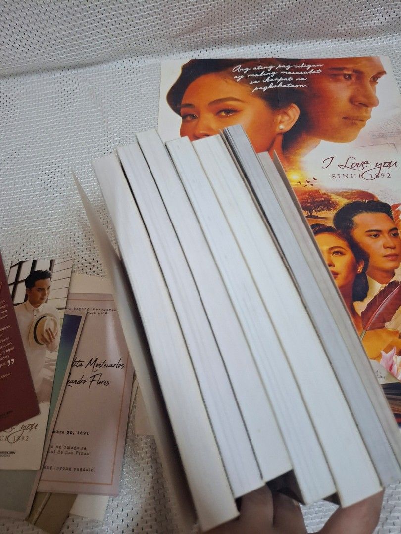 I love you since 1892 by Binibining Mia The Complete Set (Signed) (Category: Storybooks) located in Mandaluyong City. Submitted by preluvd.by.eg (Listing ID 1463160661, Image 3). Description: - includes a box, stickers, and bookmarks - all books are signed dm for more details rfs: quitting .