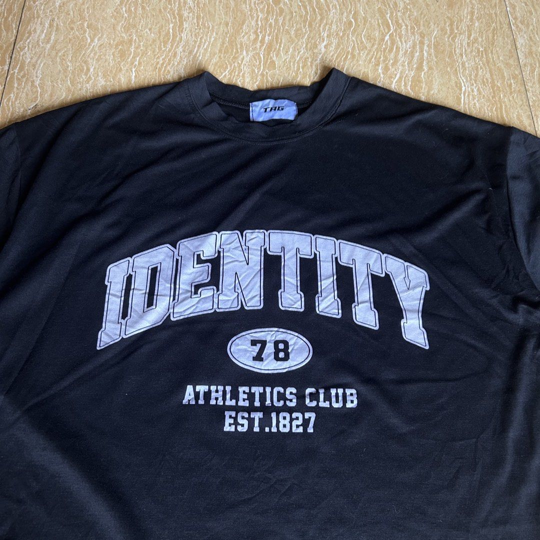 Identity Tshirt (Category: Tshirts & Polo Shirts ) located in Koronadal. Submitted by gngcollections (Listing ID 1463185555, Image 2). Description: Identity shirt size: L-XL color rate: 10/10 width: 23 length: 29.