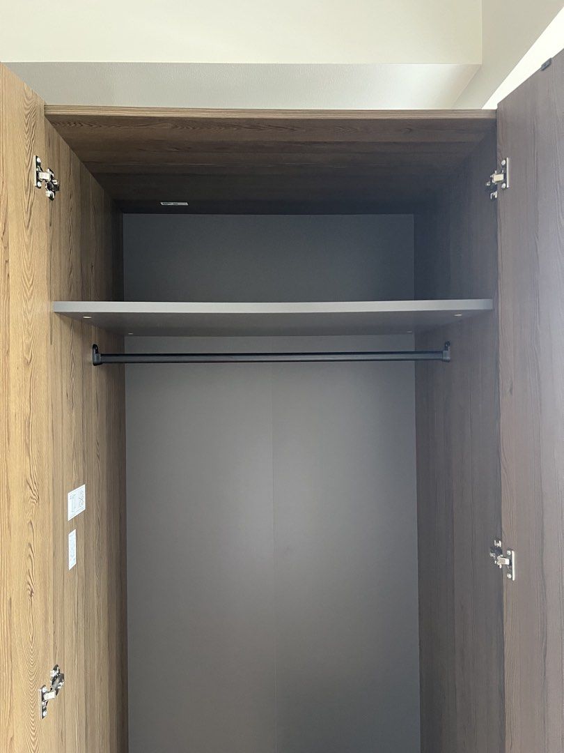 IKEA wardrobe (Category: Shelves, Cabinets & Racks) located in Muntinlupa City. Submitted by lizzzzzzie (Listing ID 1463193862, Image 3). Description: IKEA wardrobe. Pre loved. RFS: new condo has built in wardrobe already. Shipping fee to be shouldered by buyer. .