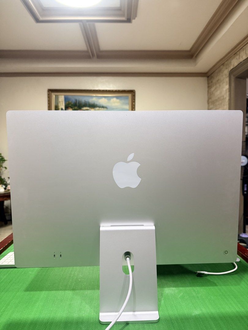 IMac 2021 24 inch M1 (Category: Desktops) located in Pasig City. Submitted by cacishop (Listing ID 1463155989, Image 3). Description: Memory : 8gb Storage: 245gb With original box First owner, bought in PowerMac 2021 Flaws: LCD lines Unit only. Keyboard and Mouse not included. But let me know if need them and willing to add more. Flexible: If you want to get the unit only without the keyboard and mouse, we can talk about reduced price. Magic Keyb