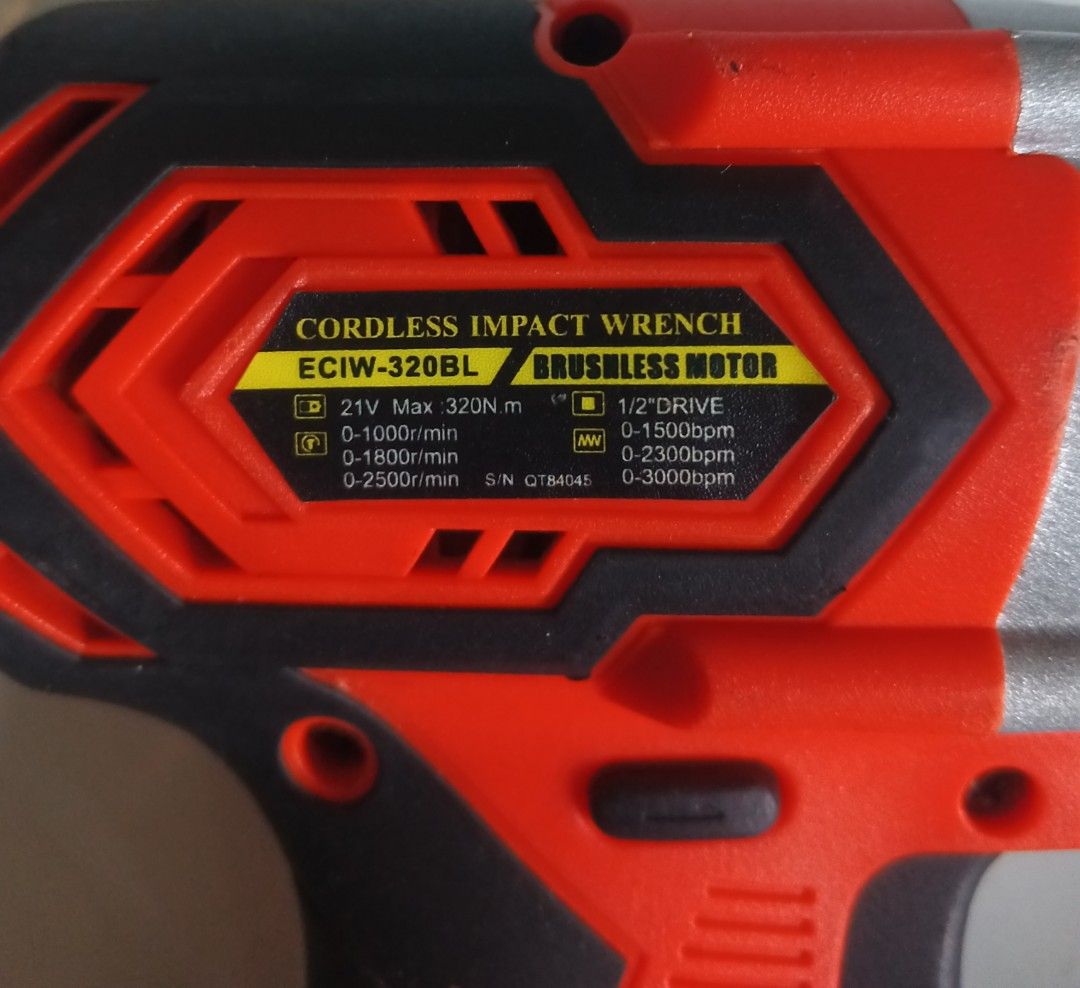 IMPACT WRENCH EAGLE ORIGINAL NEW (Category: Construction Tools & Equipment) located in Manila. Submitted by wokwithyan. (Listing ID 1463277759, Image 3). Description: - Eagle Professional Tools Cordless Impact Wrench - Powerful Brushless Motor - Includes: Charger, 2.0Ah 10C Battery - Comes with 3 Sockets: 17mm, 19mm, 21mm - Ideal for Automotive Work & DIY Projects - Heavy Duty - Hi - Capacity Battery .