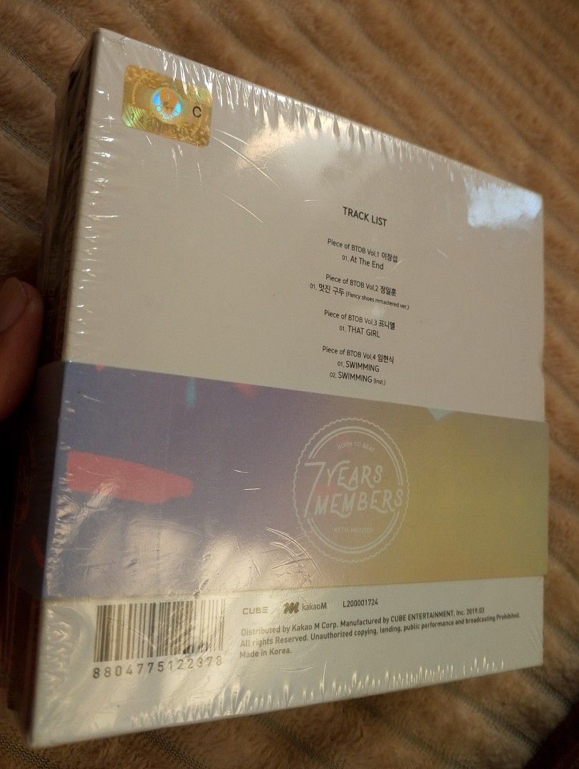 Imported BTOB & TVXQ CDs K-Pop Groups (Category: CDs & DVDs) located in Binangonan. Submitted by stufflikedat (Listing ID 1463235822, Image 3). Description: BTOB "Piece of BTOB" 7th Anniversary Compilation 7 CD Box Set by the K-pop group BTOB sealed unopened for 800 + shipping TVXQ's 3rd Korean studio album, titled "O"-的正.反.합. (O-Jung.Ban.Hab.), featuring the sub-theme "The Another Story Of Balloons", TVXQ (also known as Dong Bang Shin Ki or Toho