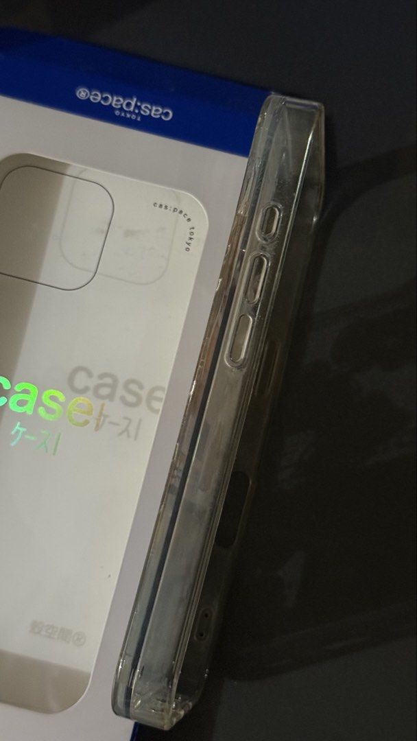 ip16 pro phone case (Category: Cases & Sleeves) located in Manila. Submitted by gabbi10 (Listing ID 1463276419, Image 3). Description: - Original phone case designed for iPhone 16 Pro. - Brand name: cas:pace - Og price: 1500 - Features a clear design with a claw machine and teddy bear graphic. - Yellowish and minor visible lines. - Still in good, usable condition. - RFS: school allowance .