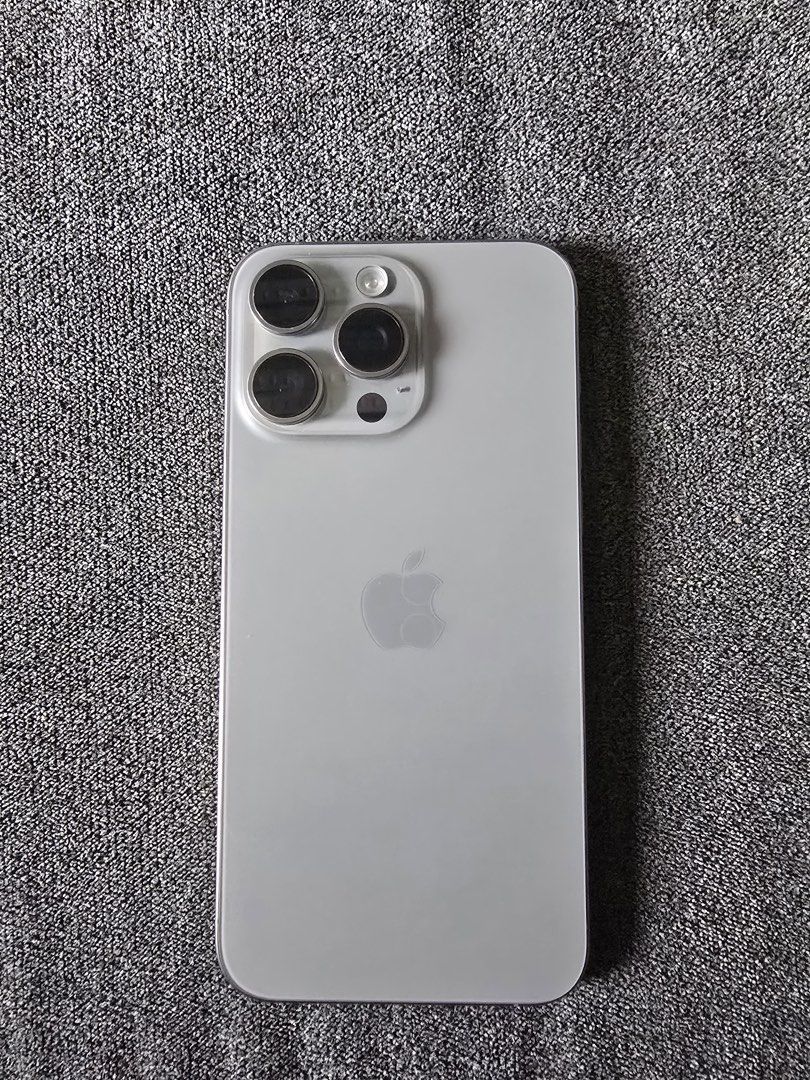 IPHONE15 PROMAX | 256GB (Category: iPhone 15 Series) located in Batangas. Submitted by reynatriciaaa (Listing ID 1463254846, Image 1). Description: IPHONE 15 PROMAX 256GB Natural Titanium With Box Screen protected since Day 1 (Scratches on tempered Only) Batt health 78% Pm for more details.