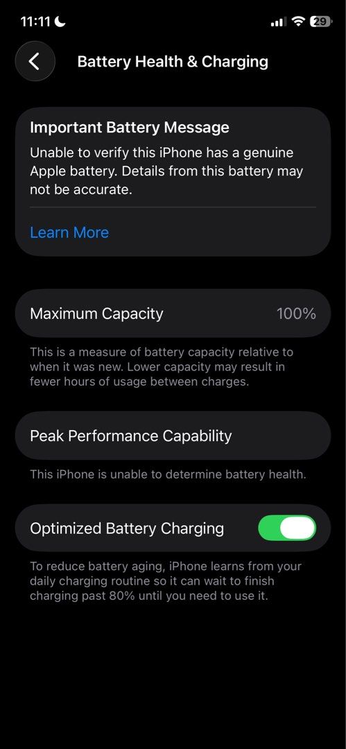 Iphone 11 Pro 256gb (Category: iPhone 11 Series) located in Manila. Submitted by buyandsellerr (Listing ID 1463234723, Image 3). Description: has dents replace batt and face id workih truetone and face id meet up manila .