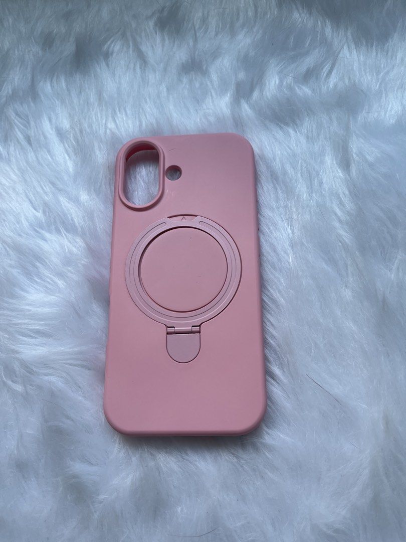 iphone 17 base pink phone case (Category: Cases & Sleeves) located in Quezon City. Submitted by airamxxxthings (Listing ID 1463160836, Image 1). Description: slightly nego.