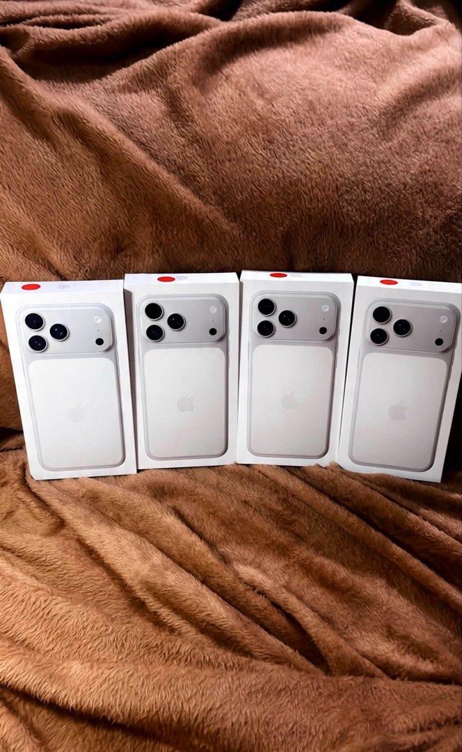Iphone 17 Pro Max Silver/Orange (Category: iPhone 17 Series) located in Manila. Submitted by venzacierto (Listing ID 1463241298, Image 2). Description: For Sale Iphone 17 Pro Max Silver/Orange 256GB Brandnew Sealed Meetup around Downtown.
