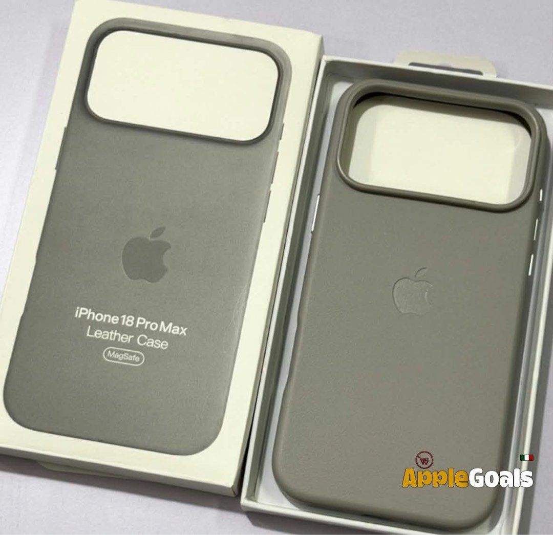 iPhone 18 Pro Max/ 17 Pro Max MagSafe Leather Case [Light Gray] (Category: Cases & Sleeves) located in Manila. Submitted by mercedgret74092 (Listing ID 1463143577, Image 1). Description: Available on hand po.