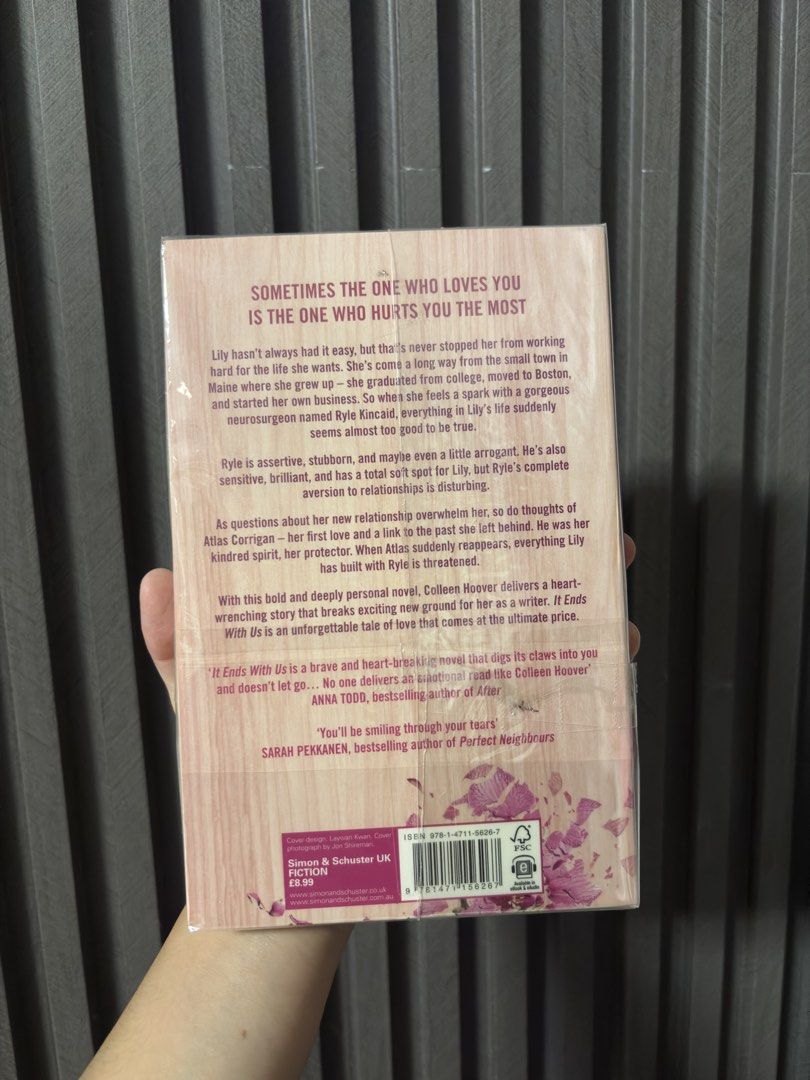 It Ends With Us by Colleen Hoover (Category: Storybooks) located in Manila. Submitted by chaptersinthecloset (Listing ID 1463292409, Image 3). Description: Brand new. Bought for book collection! Rfs: Declutter .
