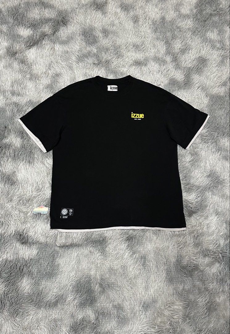 Izz*e layered tee (Category: Tshirts & Polo Shirts ) located in Manila. Submitted by paulovenegaskalakal2020 (Listing ID 1463152318, Image 1). Description: For sale! Kalakal Izz*e tee Layered hem & sleeves (design) XLarge- 23 width x 28.5 length inches Good as new MINE 899 +sf.