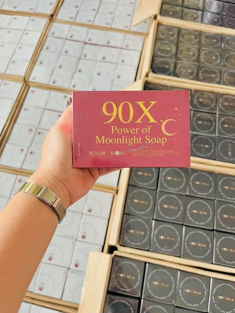 Jennie Moon (Category: Body Care) located in Quezon City. Submitted by kikayandbeyondbybreezemnl (Listing ID 1463155161, Image 3). Description: JENNIE MOON • 100x Power of Thai Herbs Scrub Soap 400 • 90x Power of Moonlight Soap 300 • Pro Black Ginseng White Plus Cream 400 • Moon Glassy X Body Scrub 400 ✔️ Available for Retail and WhoIesaIe / Resellers ✔️ 100% authentic.