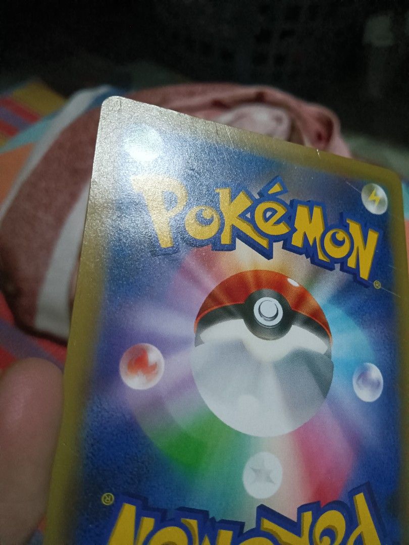 Jirachi holo (Category: Raw Singles) located in Cagayan de Oro. Submitted by baksee (Listing ID 1463285815, Image 3). Description: MP minor dent,scratches.