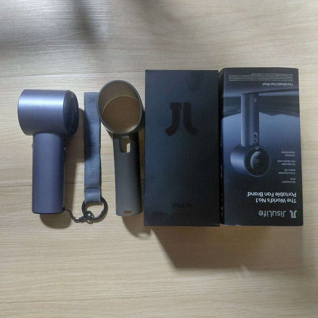 Jisulife Handheld Fan Pro1 Portable Digital Display (Category: Fans) located in Manila. Submitted by yoon_ara (Listing ID 1463258841, Image 1). Description: Jisulife Handheld Fan Pro: Portable, powerful, with digital display for battery & wind speed. Includes lanyard, case & cable. 3600mAh Jisulife Pro 1 Dark Blue Lowball offers will be ignored..