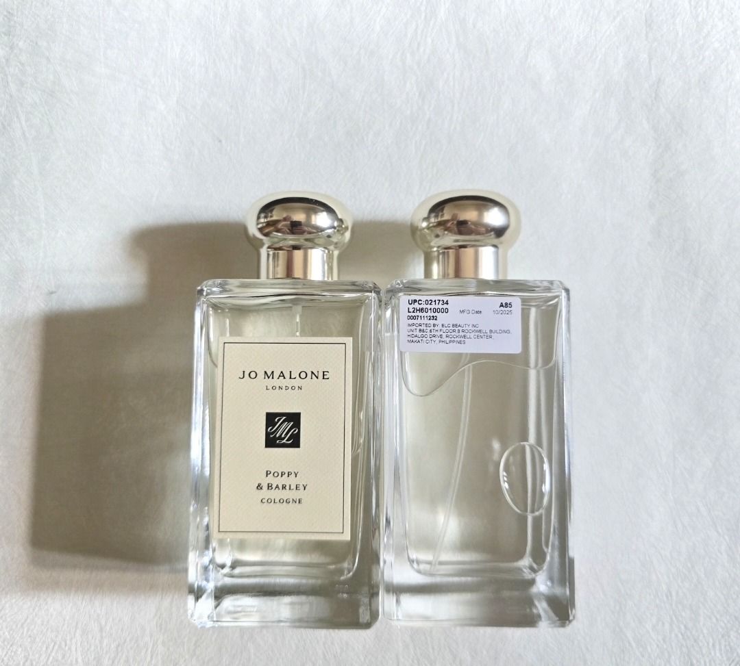 Jo Malone Poppy and Barley (Category: Fragrance & Deodorants) located in Taguig. Submitted by vhienparfumerie (Listing ID 1462807606, Image 1). Description: Jo Malone Poppy and Barley 100ml Brand new. No box. Unsprayed. .