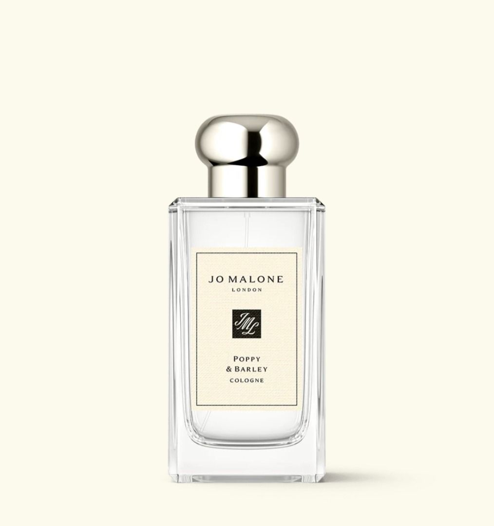 Jo Malone Poppy and Barley (Category: Fragrance & Deodorants) located in Taguig. Submitted by vhienparfumerie (Listing ID 1462807606, Image 2). Description: Jo Malone Poppy and Barley 100ml Brand new. No box. Unsprayed. .