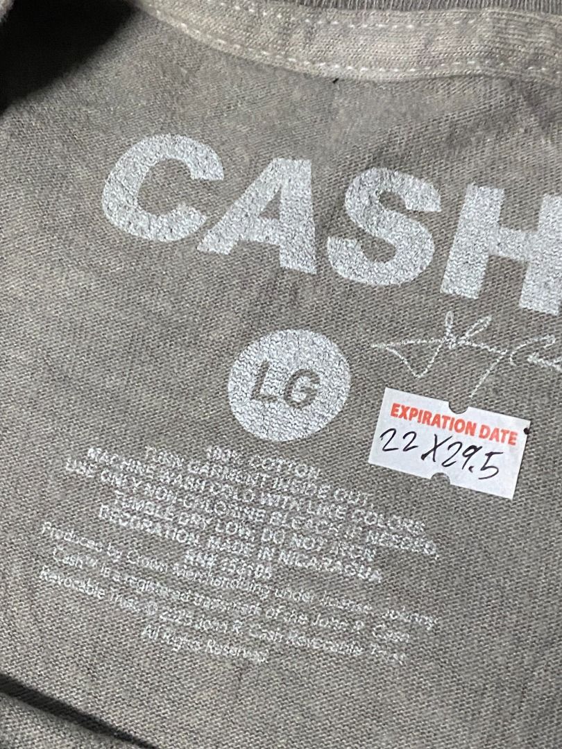 Johnny cash (Category: Tshirts & Polo Shirts ) located in Las Pinas. Submitted by all_details_posted (Listing ID 1463140258, Image 2). Description: vintage style print, washed gray shirt no issue.