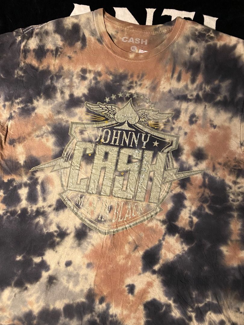 Johnny cash | tie dye shirt (Category: Tshirts & Polo Shirts ) located in Las Pinas. Submitted by all_details_posted (Listing ID 1463144532, Image 1). Description: crackprints.