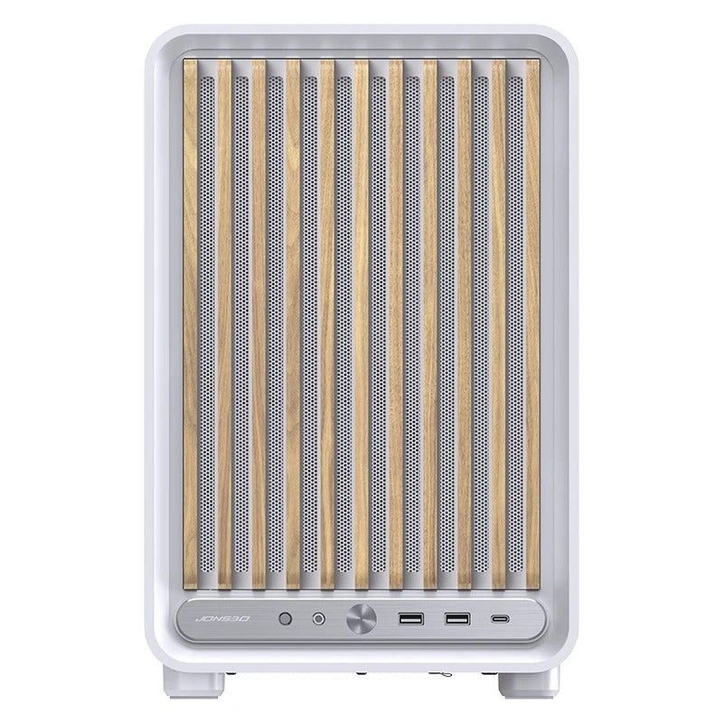 Jonsbo D33 Wood M-ATX Computer Case (Category: Desktops) located in Caloocan City. Submitted by nuggers (Listing ID 1463131503, Image 3). Description: - Limited Edition Wood Color - White Wood Jonsbo D33 PC Case - Unique wood grain front panel - Tempered glass side panel.