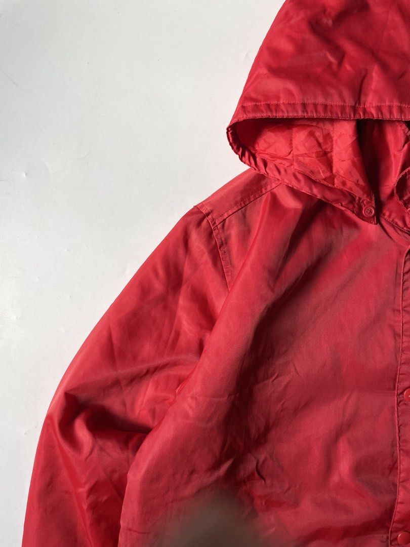 j.press Hooded Nylon Coach Jacket (Category: Coats, Jackets and Outerwear) located in Baguio. Submitted by chronicles_cache (Listing ID 1463268792, Image 3). Description: Condition: Great Size tagged: 70 Width: 24.5 Length: 30 Shoulder: 19.5 Sleeve: 22.5.