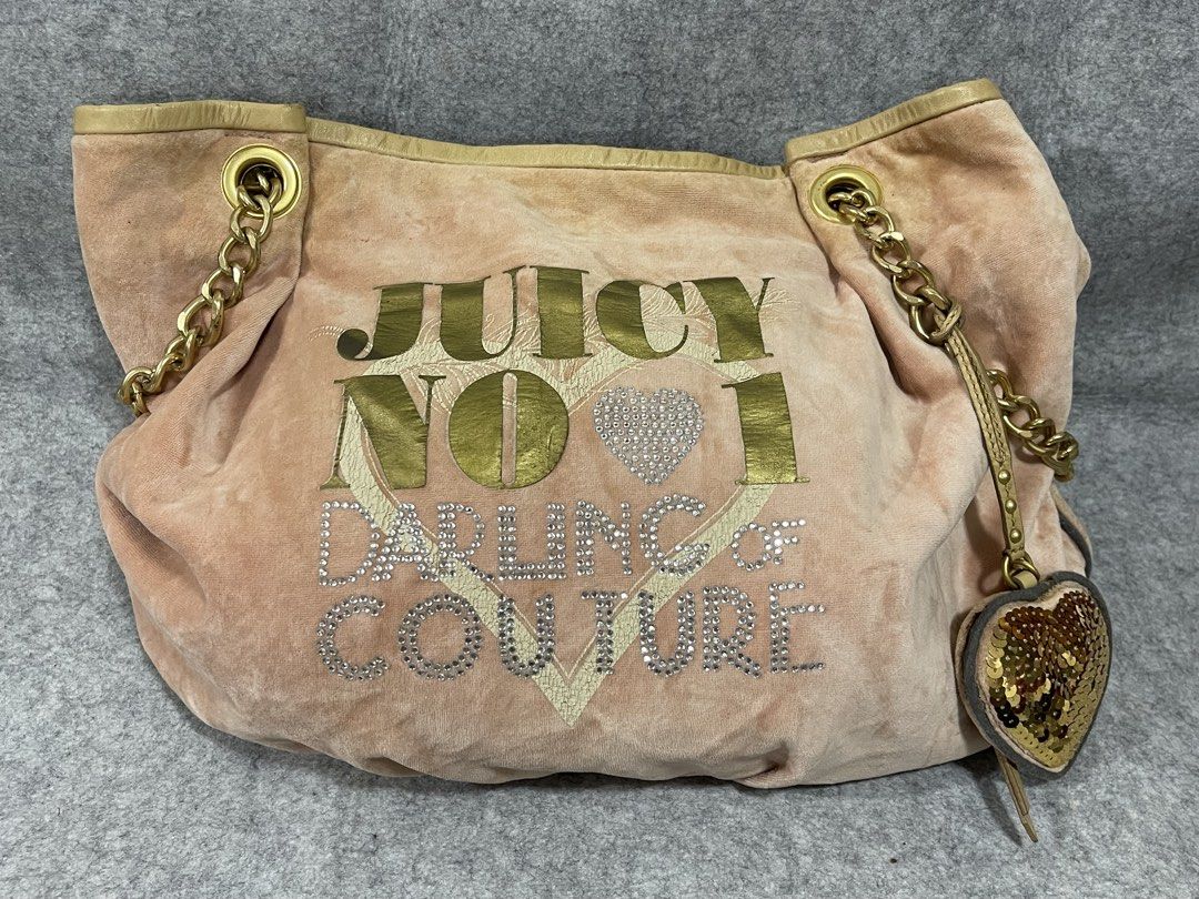 juicy couture (Category: Tote Bags) located in Calamba. Submitted by thriftingoverload (Listing ID 1463228779, Image 2). Description: plus shipping fee.