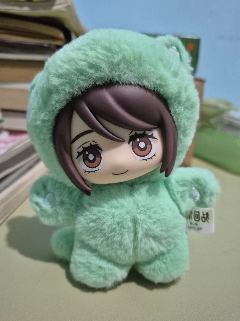 Jujutsu Kaisen EAKI Cat Ear Plushie (Category: Plushies & Soft Toys) located in Malasiqui. Submitted by yoonisthings (Listing ID 1463249713, Image 1). Description: Shoko Ieiri Plushie + Transparent Doll Bag Approx. 13-14cm No box included.