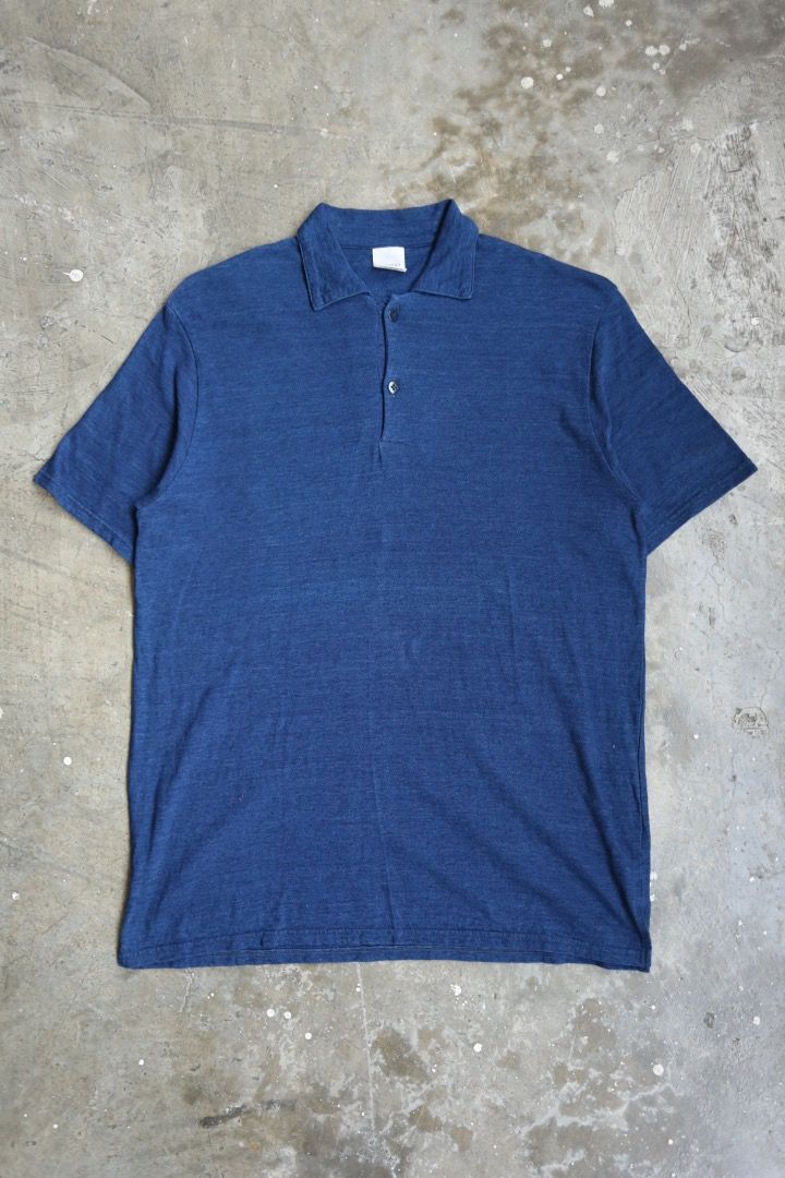 Kapital - Bandana Patchwork Polo (Category: Tshirts & Polo Shirts ) located in Manila. Submitted by graymatter_ (Listing ID 1463219753, Image 2). Description: Kapital - Bandana Patchwork Polo Tagged Size: 3 Condition: 9.5/10 Material: 100% Cotton Made in: Japan Dimensions Length: 28 Width: 20.5 Shoulder: 18 Sleeve: 9 .