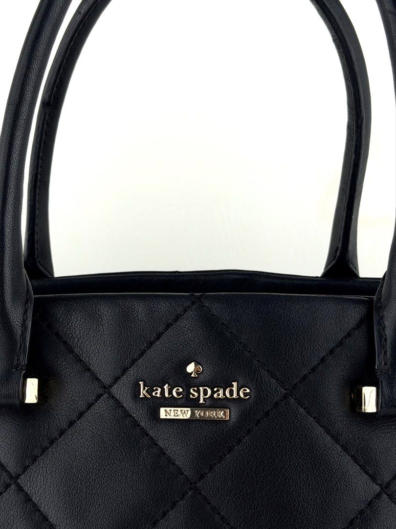 KATE SPADE Emerson Place Olivera Bag (Category: Cross-body Bags) located in Manila. Submitted by luvluxe.mnl (Listing ID 1463148297, Image 2). Description: Medium to semi large size Sooo pretty— quilted leather design Can fit so much inside!! Two way— crossbody, handbag or shoulder bag In very good to excellent condition Perf for work, school or everyday bag.