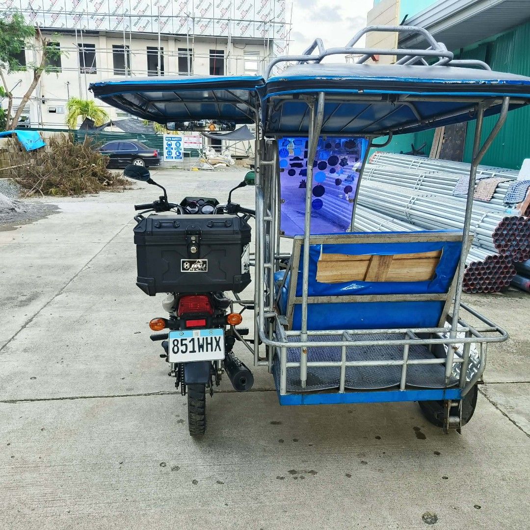 Kawasaki Bajaj RE Tricycle (Category: Motorbikes for Sale) located in Cabanatuan. Submitted by miofino (Listing ID 1463122165, Image 3). Description: Rush Sale Bajaj 125 Model 2022 Stock lahat With sidecar kolong Private use only As is kung ano nasa pics Good running condition Tahimik makina never pa nabuksan Maintained change oil Honest issue: Paso rehistro For pick up only @ Cabanatuan city P42k nego.