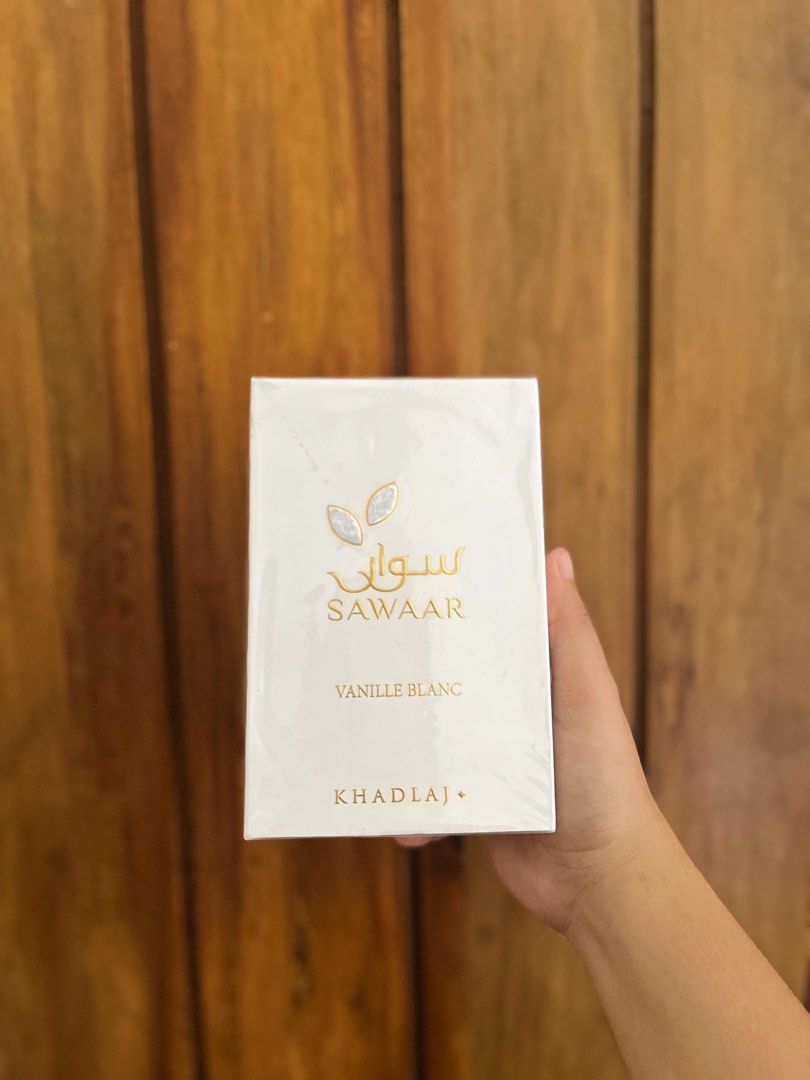 Khadlaj Sawaar Vanille Blanc Eau de Parfum 100ml (Category: Fragrance & Deodorants) located in Bacolod City. Submitted by vintage_vogue6100 (Listing ID 1463244494, Image 2). Description: - Brand New Khadlaj Sawaar Vanille Blanc Eau de Parfum - 100ml Bottle - Scent: Vanille Blanc - Factory Sealed, Never Opened - Ideal for Gifting or Personal Collection - Get yours now!.