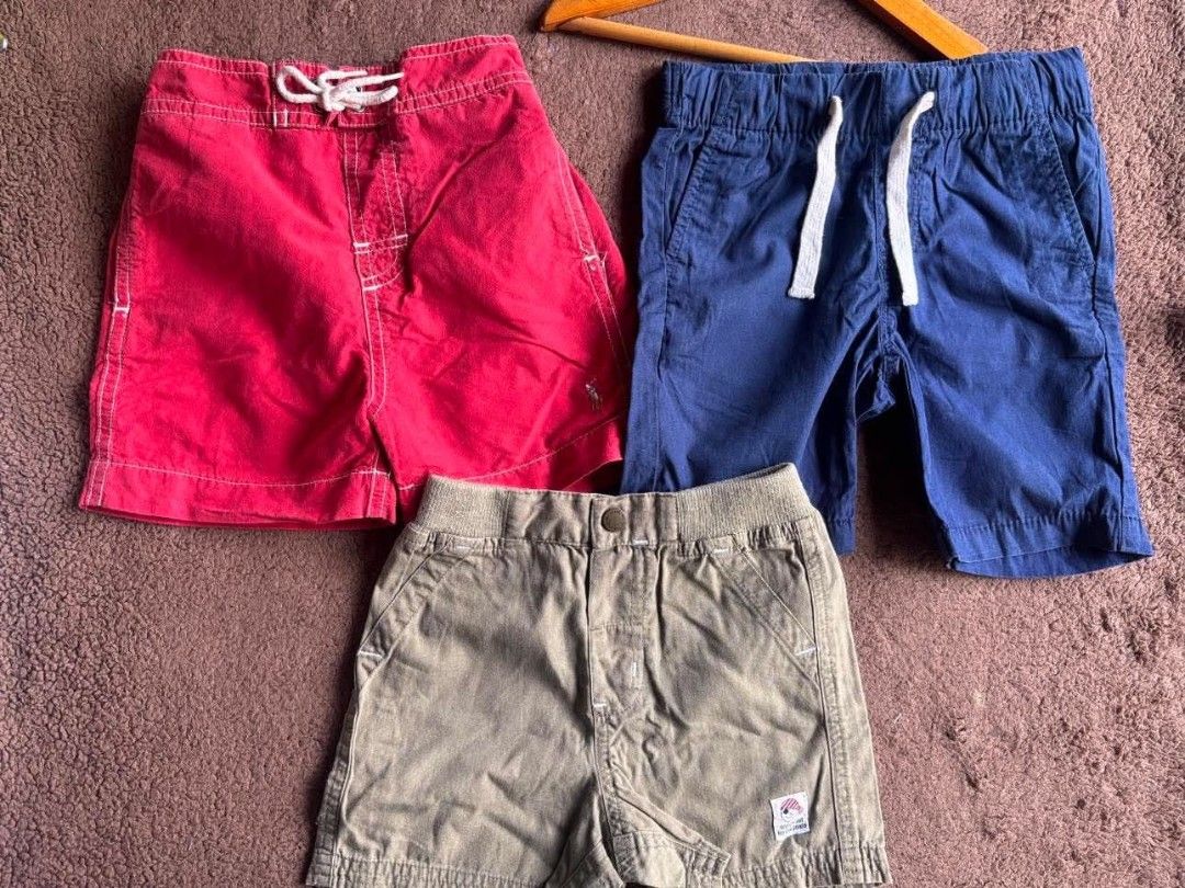 Kids Shorts 2-4Y (Category: Babies & Kids Fashion) located in Quezon City. Submitted by theentreprenurse (Listing ID 1463154863, Image 1). Description: 𝘼𝙐𝙏𝙊 𝙋𝘼𝙎𝙎 𝙏𝙊 𝙇𝙊𝙒 𝘽𝘼𝙇𝙇𝙀𝙍𝙎 📣 ʙʀᴀɴᴅ: H&M, Polo by RL ꜱɪᴢᴇ: 2-4T ᴍᴏᴘ: ɢᴄᴀꜱʜ ❌️Issue: punit ung mesh liner sa Polo see photo ꜱʜɪᴘᴘɪɴɢ 🛒 (NO RUSH. I'm a working momma :) ) ▪︎ꜰʟᴀꜱʜ ᴇxᴘʀᴇꜱꜱ | J&T ▪︎ʟᴀʟᴀᴍᴏᴠᴇ|ɢʀᴀʙ ~ 𝚃𝚑𝚎𝚜𝚎 𝚌𝚕𝚘𝚝𝚑𝚎𝚜 𝚊𝚛𝚎 𝚊𝚕𝚛𝚎𝚊𝚍𝚢 𝚠𝚊𝚜𝚑𝚎𝚍. 𝙺𝚒𝚗𝚍