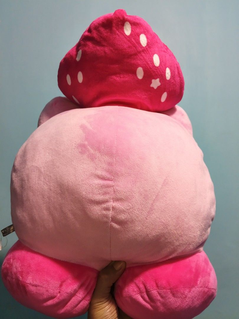 Kirby strawberry plush (Category: Plushies & Soft Toys) located in San Marcelino. Submitted by cmplushies (Listing ID 1463139669, Image 2). Description: .