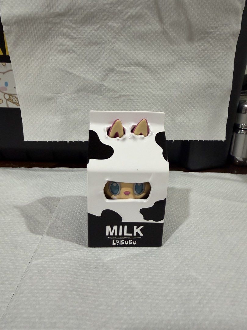 LABUBU Milk Series Blind Box Figure (Category: Designer & Blind Box Toys) located in Manila. Submitted by pearlprincess3000 (Listing ID 1463151392, Image 1). Description: - LABUBU Milk Series blind box figure -no box .