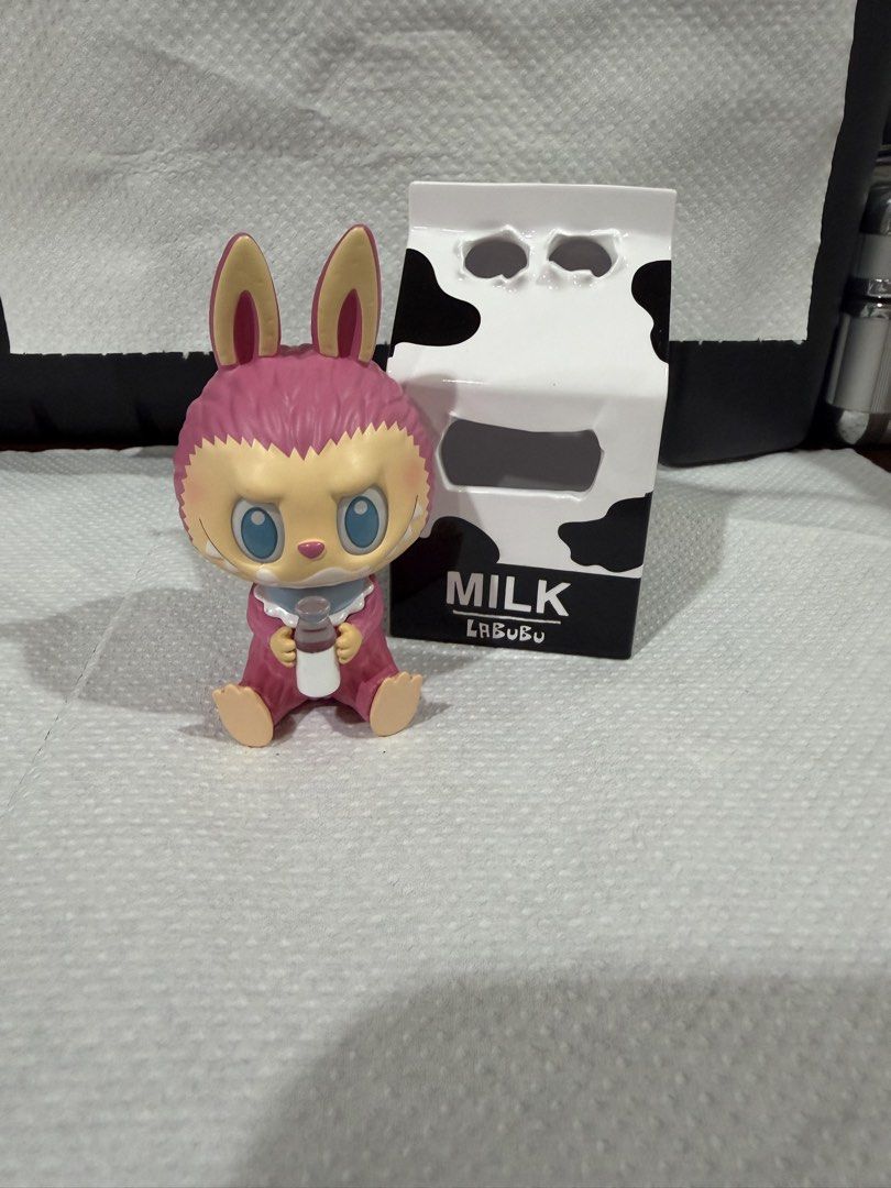 LABUBU Milk Series Blind Box Figure (Category: Designer & Blind Box Toys) located in Manila. Submitted by pearlprincess3000 (Listing ID 1463151392, Image 2). Description: - LABUBU Milk Series blind box figure -no box .