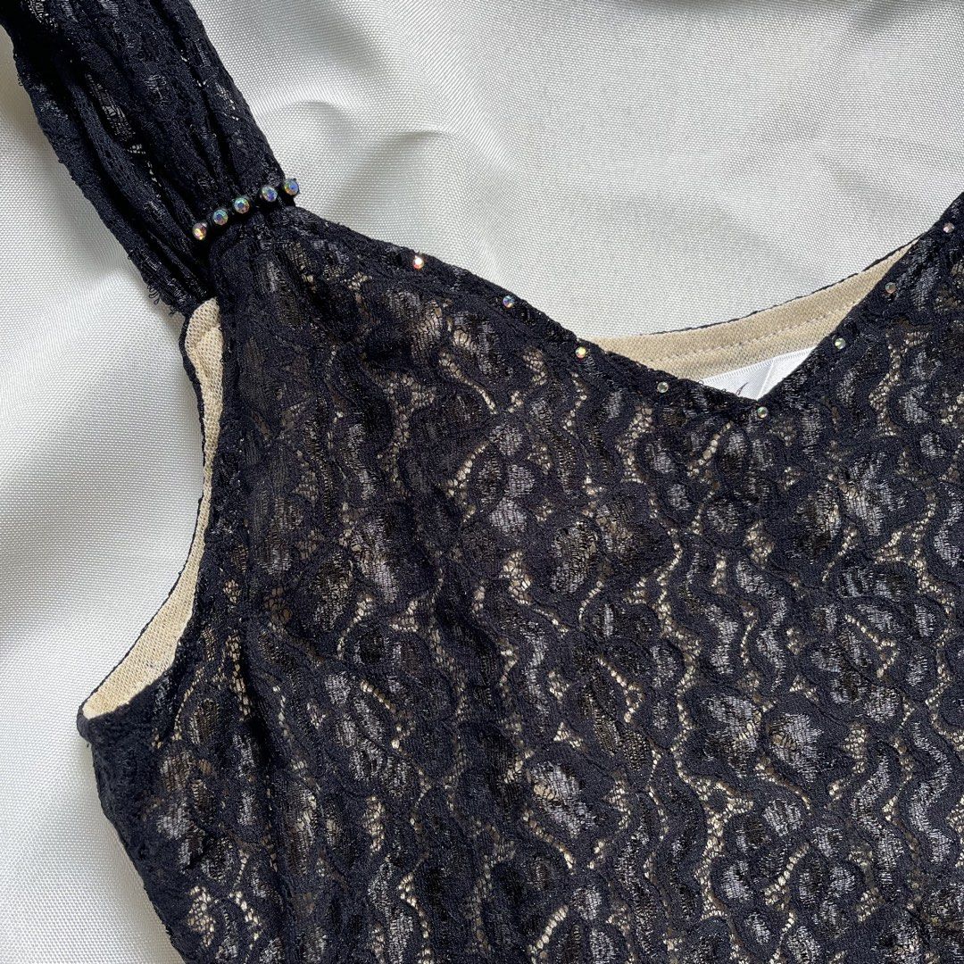 Lace Cami Top (Category: Sleeveless) located in Santo Tomas. Submitted by closetklo (Listing ID 1463248123, Image 2). Description: Like new No flaws Size: s-m.