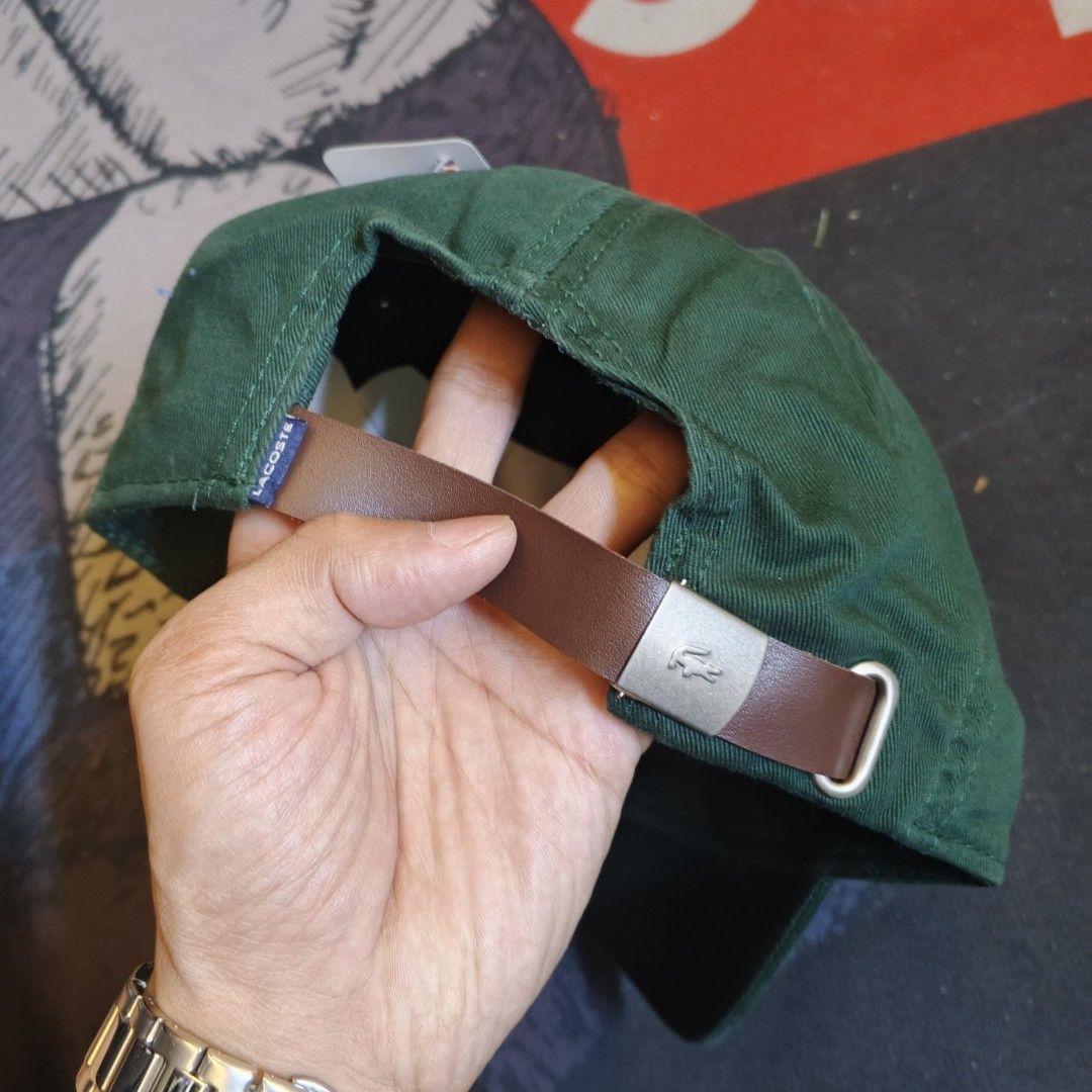 Lacoste cap (Category: Caps & Hats) located in Manila. Submitted by janna_m (Listing ID 1463320438, Image 2). Description: EXCELLENT CONDITION ✅ NO ISSUES ✅ DM FOR INQUIRIES 📩.