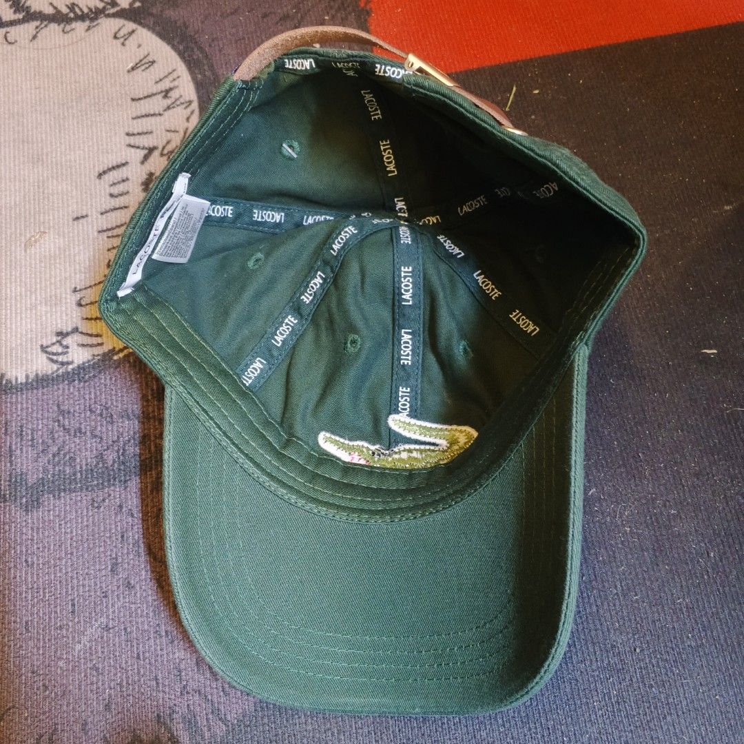 Lacoste cap (Category: Caps & Hats) located in Manila. Submitted by janna_m (Listing ID 1463320438, Image 3). Description: EXCELLENT CONDITION ✅ NO ISSUES ✅ DM FOR INQUIRIES 📩.