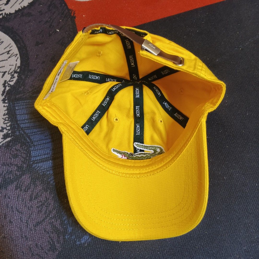 Lacoste cap (Category: Caps & Hats) located in Manila. Submitted by janna_m (Listing ID 1463320490, Image 3). Description: EXCELLENT CONDITION ✅ NO ISSUES ✅ DM FOR INQUIRIES 📩.