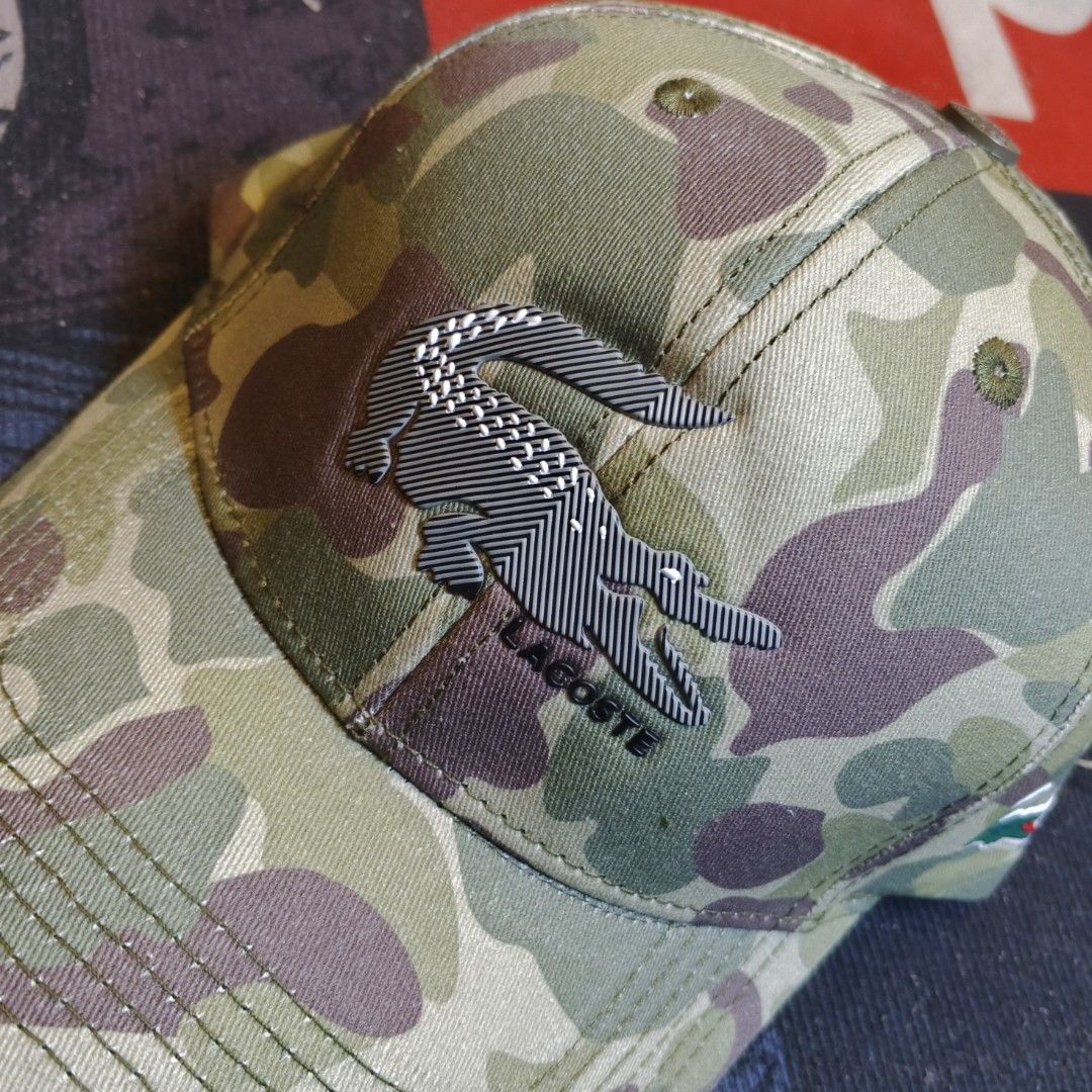 Lacoste cap (Category: Caps & Hats) located in Manila. Submitted by janna_m (Listing ID 1463320571, Image 2). Description: EXCELLENT CONDITION ✅ NO ISSUES ✅ DM FOR INQUIRIES 📩.