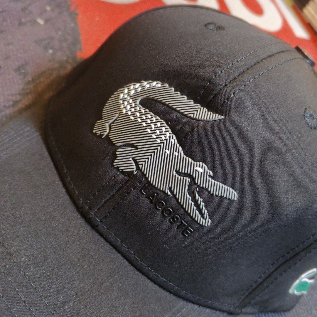 Lacoste cap (Category: Caps & Hats) located in Manila. Submitted by janna_m (Listing ID 1463320612, Image 2). Description: EXCELLENT CONDITION ✅ NO ISSUES ✅ DM FOR INQUIRIES 📩.